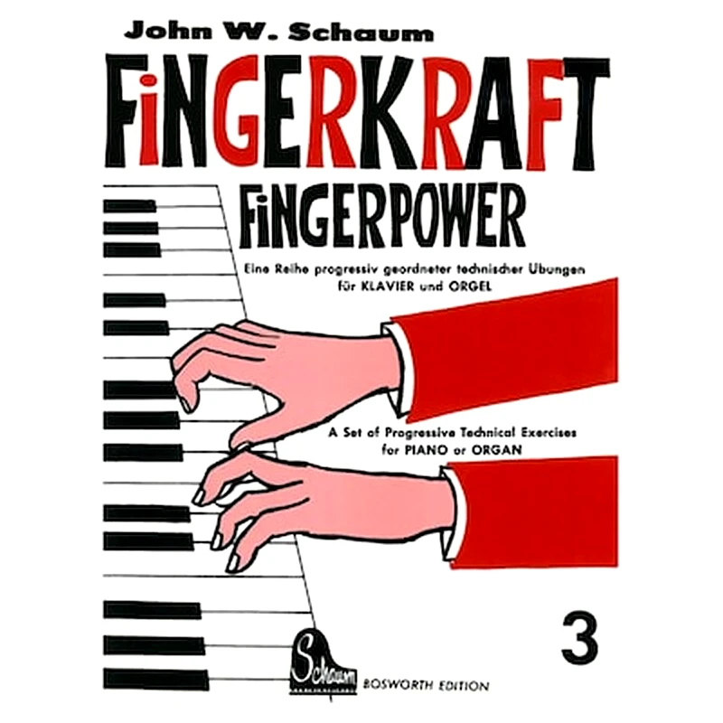 BOSWORTH EDITION Schaum - Fingerpower, Βιβλίο 3