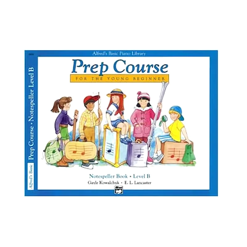 ALFRED Alfreds Basic Piano Prep Course - Notespeller Book, Level B (αγγλική Έκδοση)