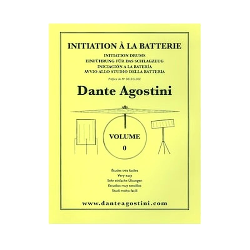 DANTE AGOSTINI Agostini - Methode De Batterie, Vol.0