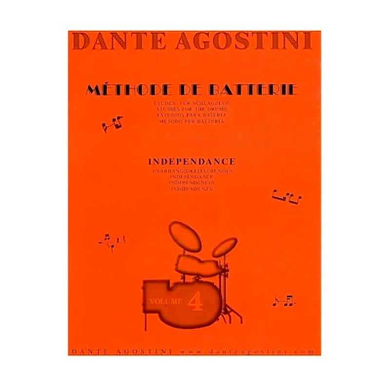 DANTE AGOSTINI Agostini - Methode De Batterie, Vol.4