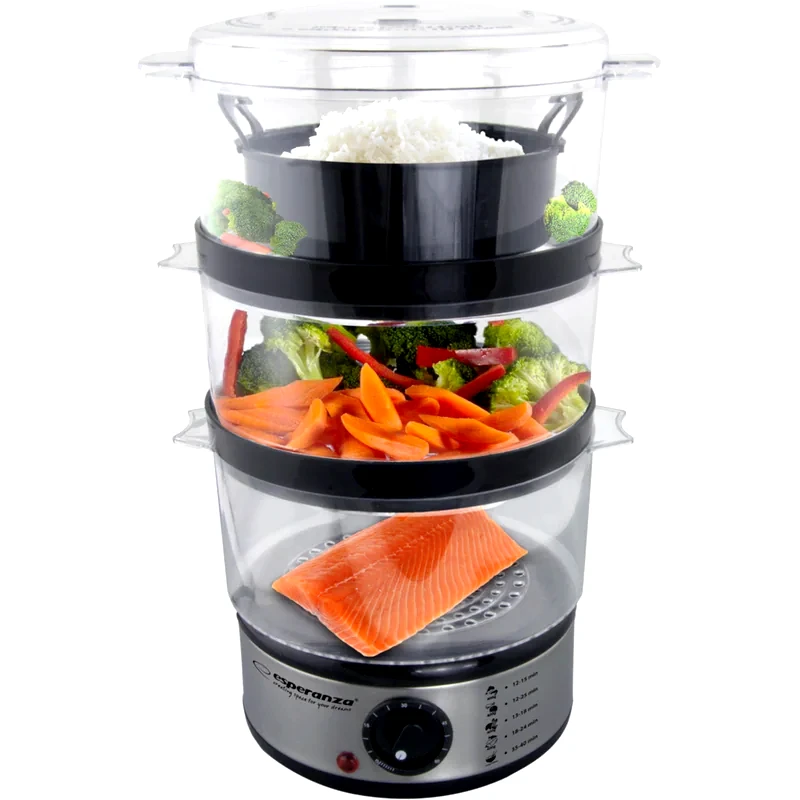 ESPERANZA ESPERANZA EKG009 400 W 7.5 L Inox Ατμομάγειρας
