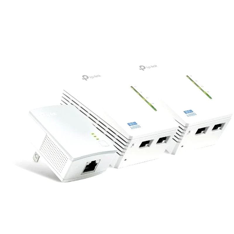 TP-LINK TP-Link TL-WPA4220T KIT AV500 Powerline Τριπλό Kit Ασύρματη Σύνδεση έως 600Mbps με WiFi 4 και 2 Θύρες Ethernet