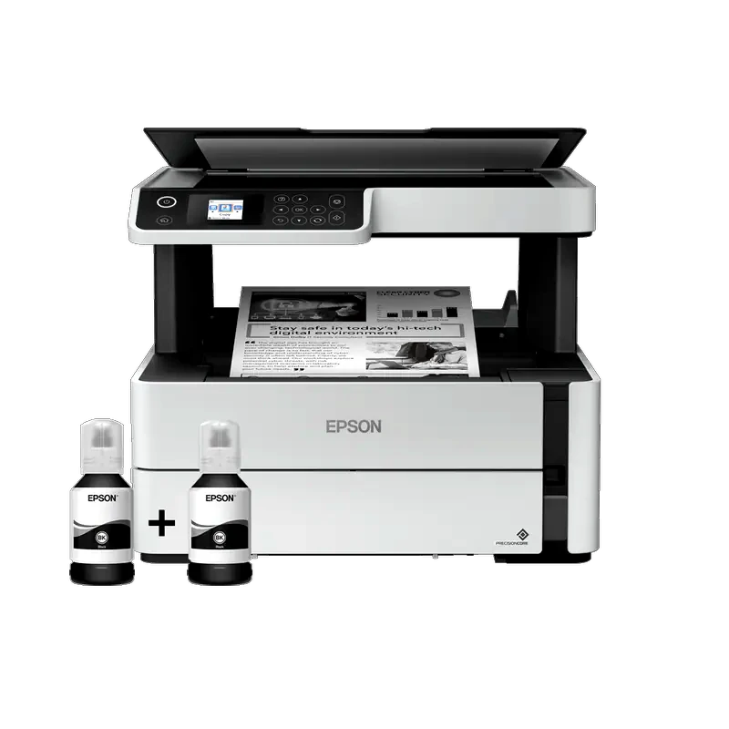 EPSON Epson EcoTank M2170 Ασπρόμαυρο Πολυμηχάνημα Inkjet A4 με WiFI, Ethernet, Duplex Print (C11CH43402)