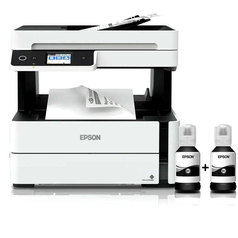 EPSON Epson EcoTank M3170 Ασπρόμαυρο Πολυμηχάνημα Inkjet A4 με WiFI, Ethernet, ADF, Duplex Print (C11CG92403)