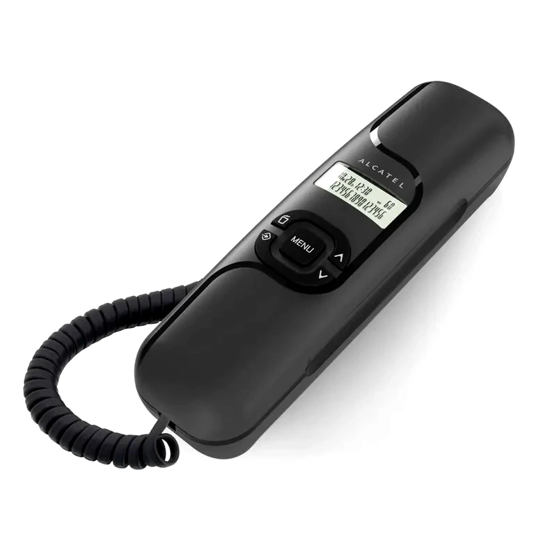 ALCATEL Ενσύρματο Τηλέφωνο Alcatel T16 - Μαύρο
