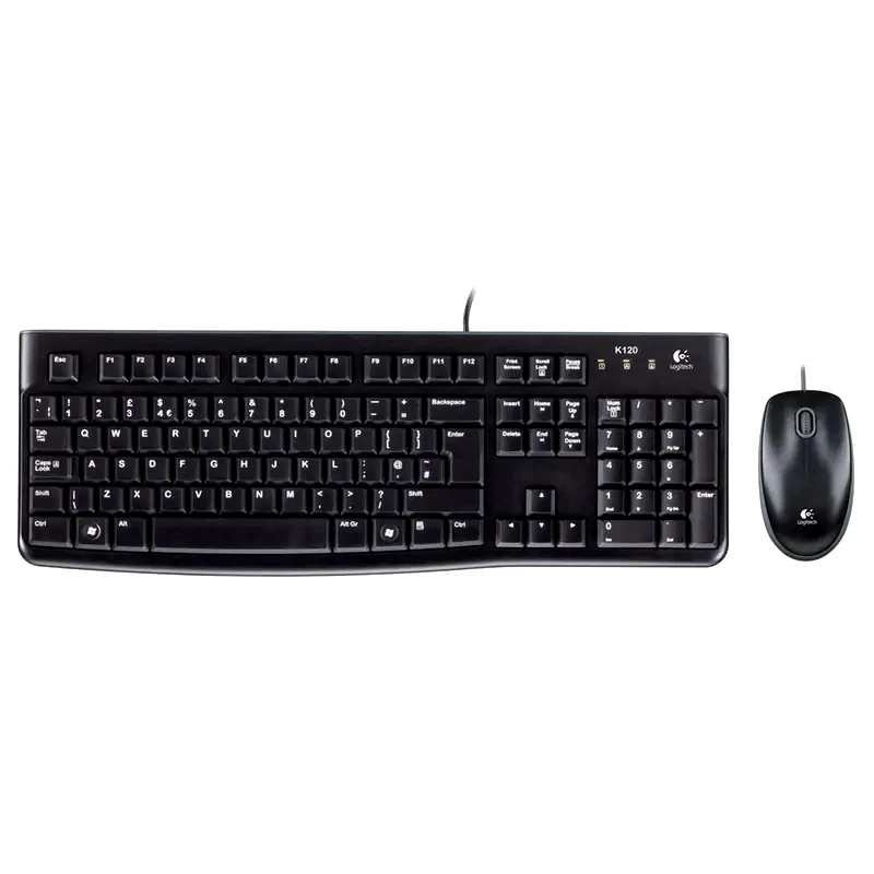 LOGITECH Logitech Desktop MK120 Σετ Πληκτρολόγιο Ποντίκι (GR)