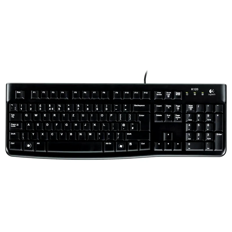 LOGITECH Logitech K120 Ενσύρματο Πληκτρολόγιο (GR)
