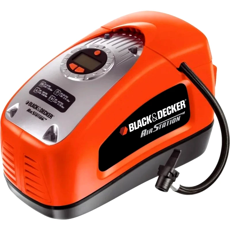 BLACK+DECKER Αεροσυμπιεστής Πολλαπλών Χρήσεων BLACK DECKER ASI300-QS 160psi - Πορτοκαλί
