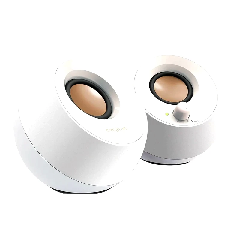 CREATIVE Ηχεία 2.0 Creative Pebble 4.4W - Λευκό