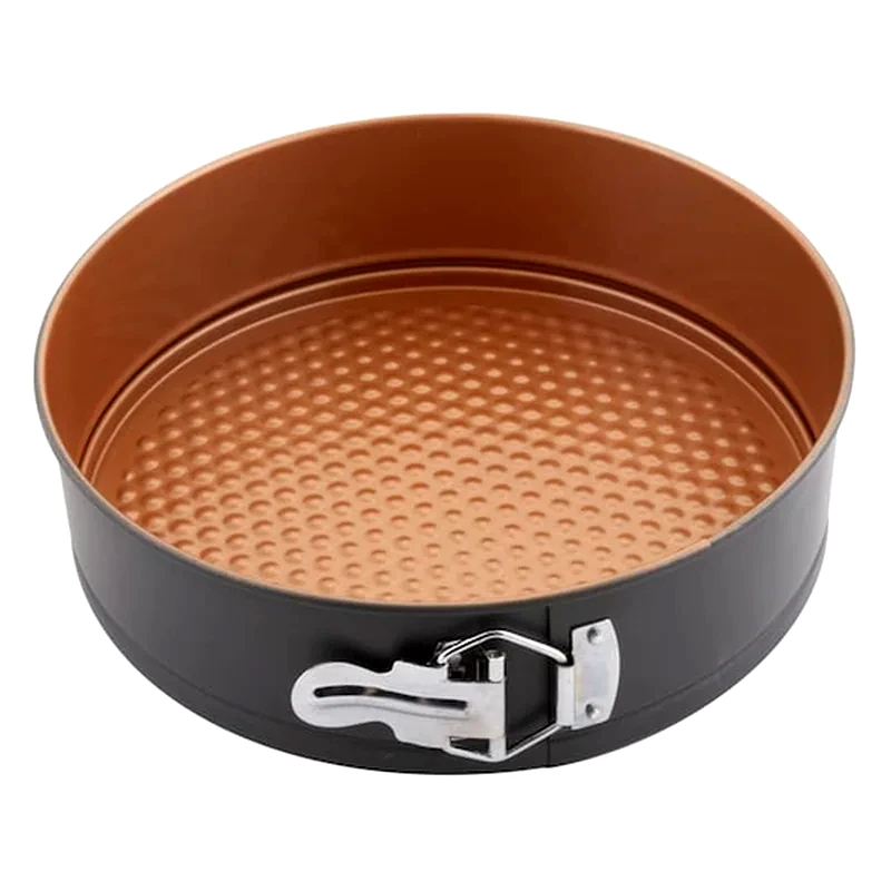LAMART Φόρμα Ζαχαροπλαστικής Copper Lamart Αλουμινίου 24x6.8 cm - Mαύρο