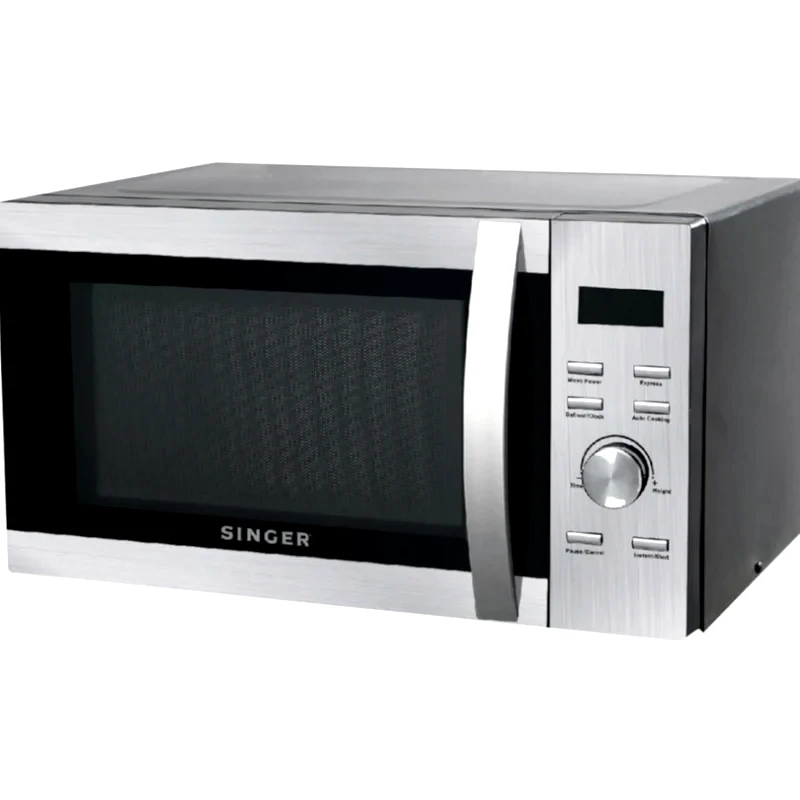 SINGER SINGER SMWO-23SI-WGDG με Grill 23 Lt Inox Φούρνος Μικροκυμάτων
