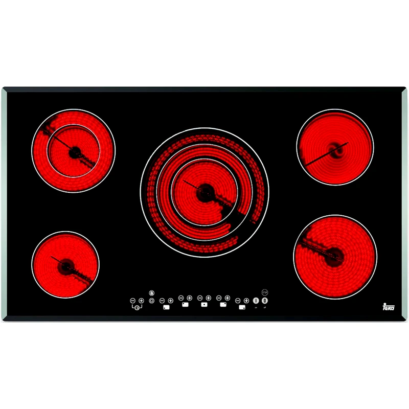 TEKA TEKA TR 951 90 cm Μαύρο Εστία Κεραμική Αυτόνομη