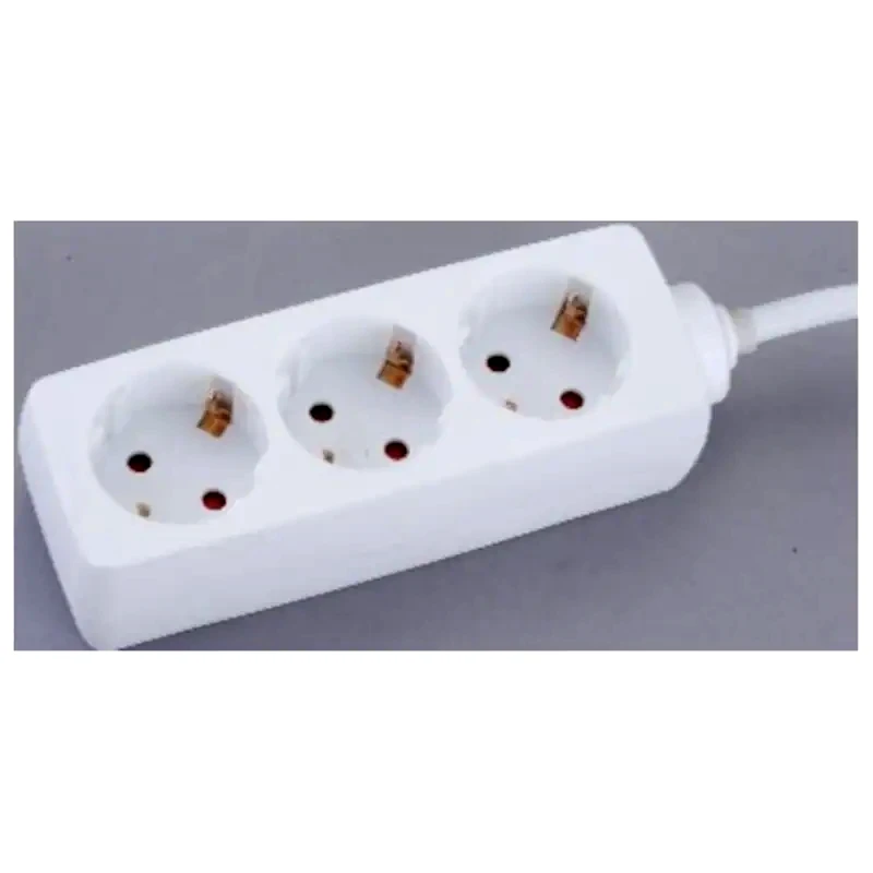 BIANCO Πολύπριζο Bianco PS3 3 Θέσεων 1.5m - Λευκό