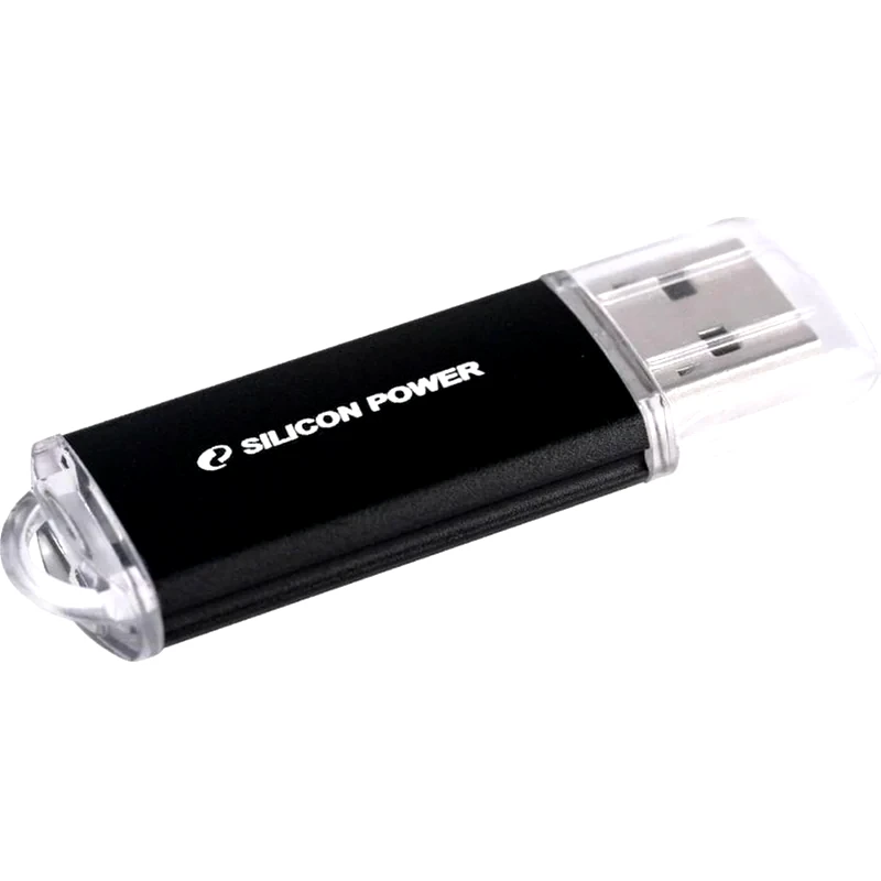 SILICON POWER Silicon Power Ultima U02 64GB USB 2.0 Stick Μαύρο