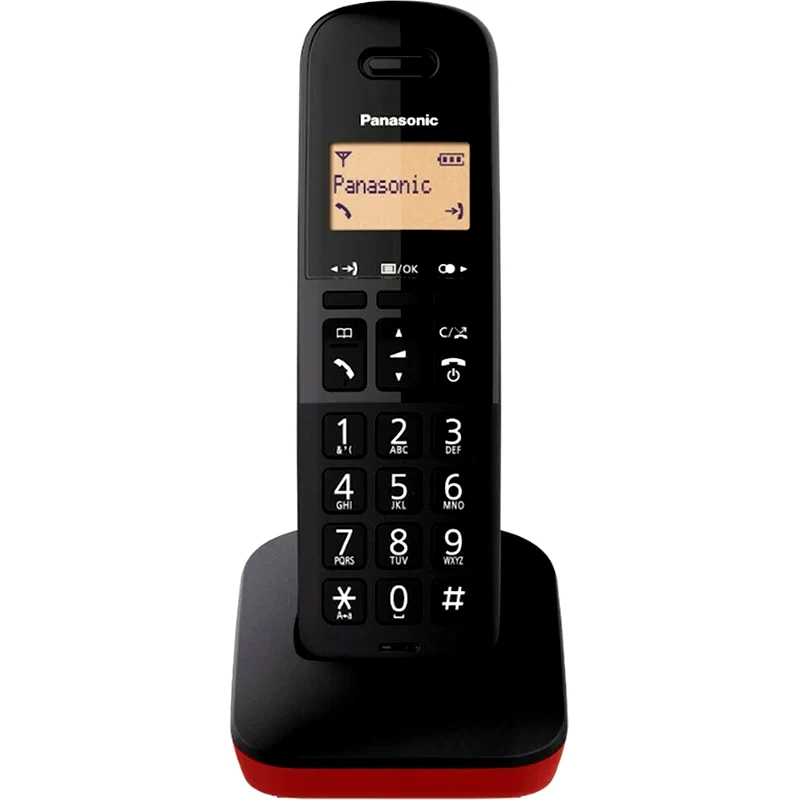 PANASONIC Ασύρματο Τηλέφωνο Panasonic KX-TGB610 - Κόκκινο