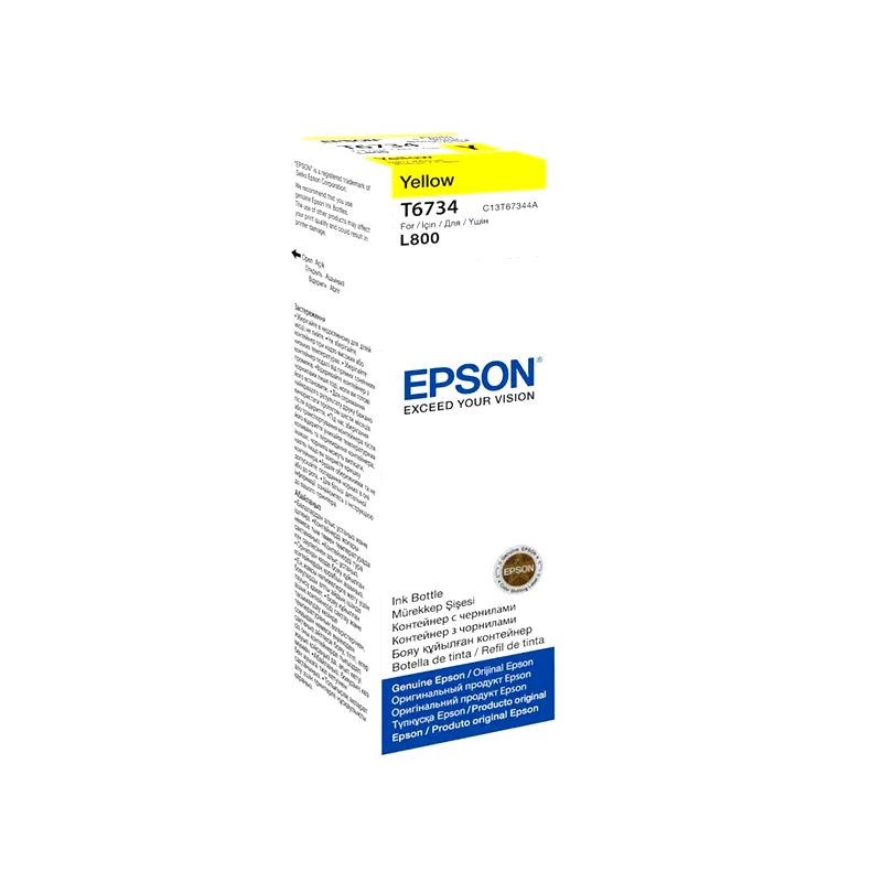 EPSON Epson T6734 Κίτρινο Μελάνι Εκτυπωτή C13T67344A