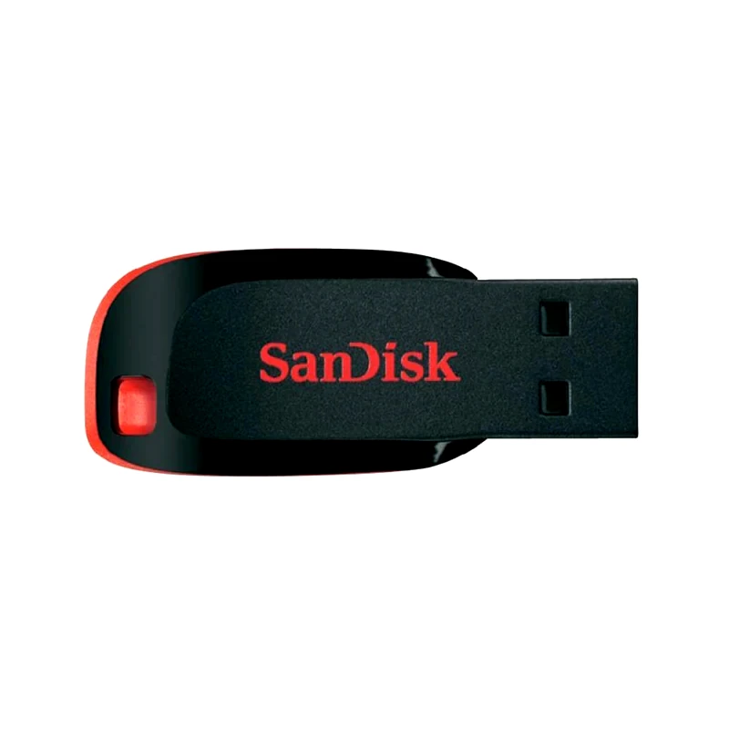 OEM Sandisk Cruzer Blade 32GB USB 2.0 Stick Μαύρο