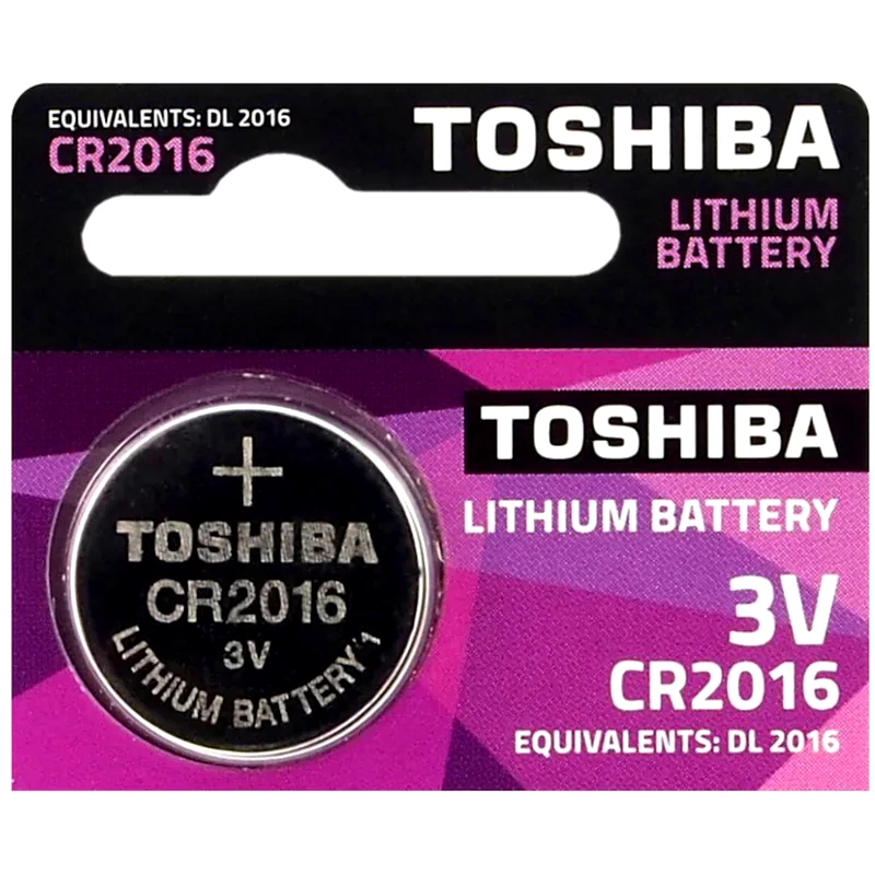 TOSHIBA Buttoncell Μπαταρία Λιθίου Toshiba CR2016 3V 1τμχ