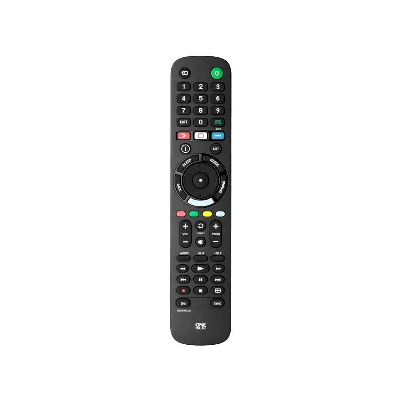 ONE FOR ALL Τηλεχειριστήριο Τηλεόρασης One for All URC4912 για Sony - Μαύρο