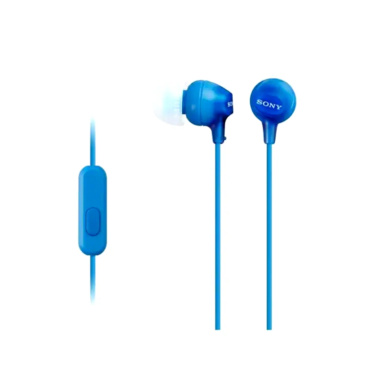 Ακουστικά Handsfree Sony MDR-EX15AP 3.5mm Jack - Μπλε