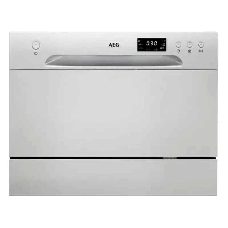AEG AEG FFB21200CS για 6 Σερβίτσια Inox Πλυντήριο Πιάτων Πάγκου