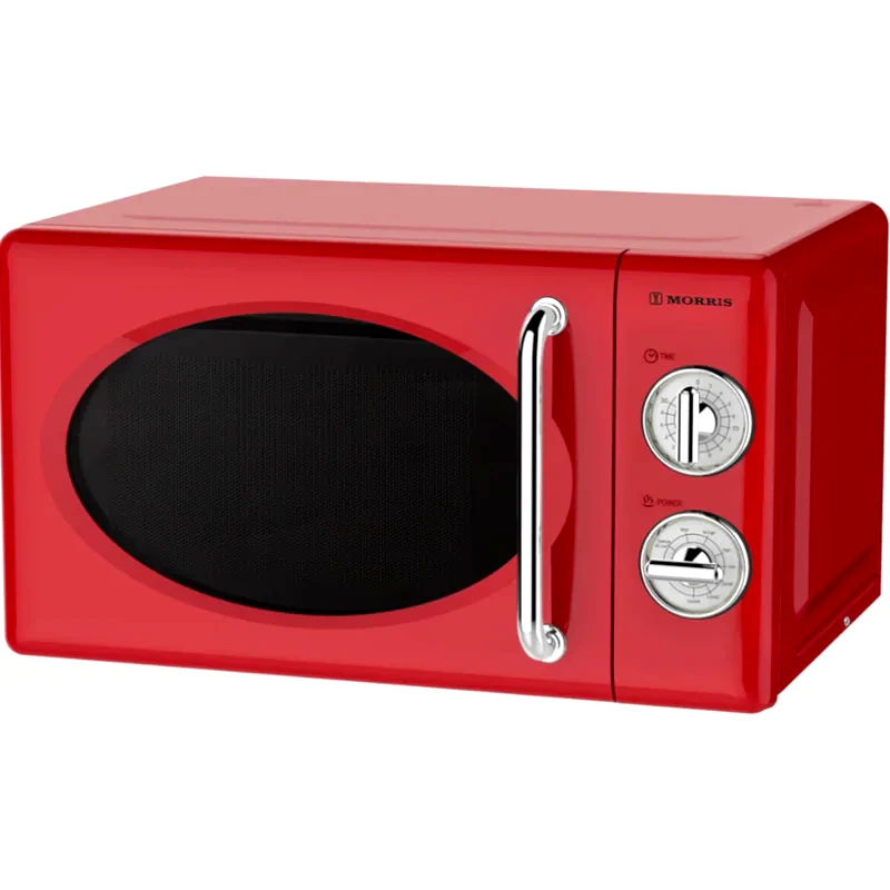 MORRIS MORRIS MWRS-20700R με Grill 20 Lt Κόκκινο Φούρνος Μικροκυμάτων