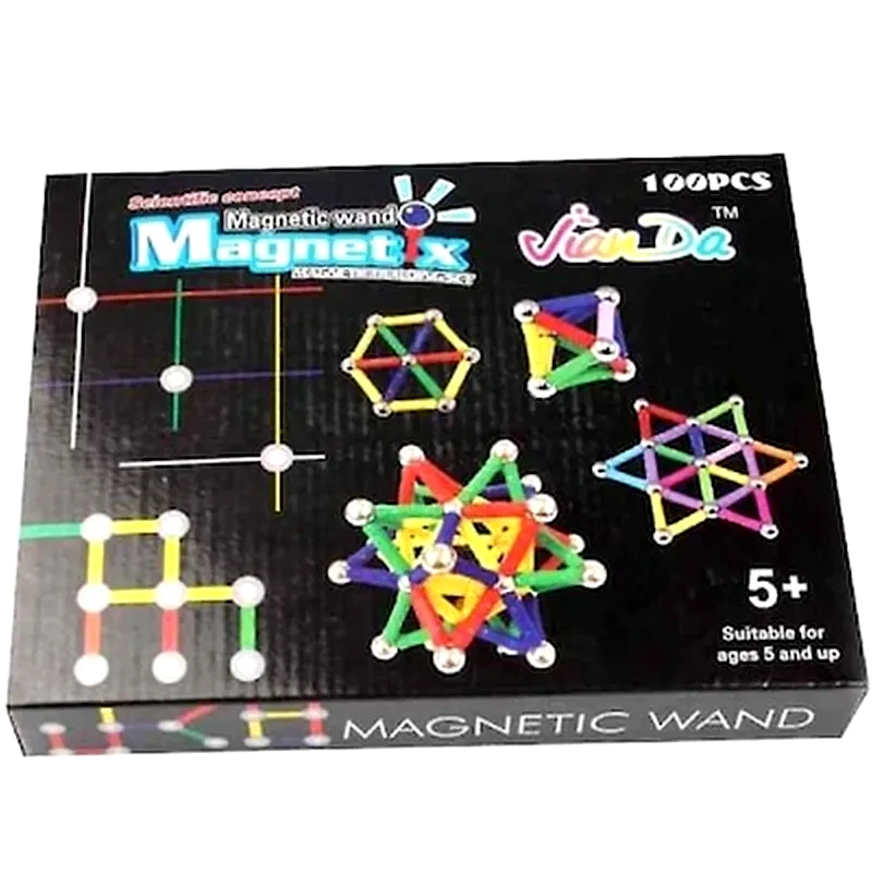 OEM Μαγνητικό Σετ Κατασκευών Magnetix 100 Τεμάχια Jianda