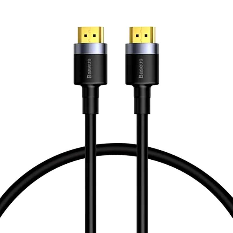 BASEUS Baseus Cafule 4k Hdmi Male To 4k Hdmi Male Adapter Cable 1m Black Cadklf-e01