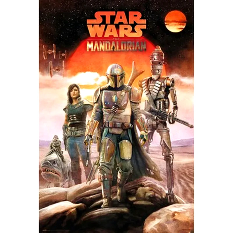 ERIK Αφίσα The Mandalorian Κάθετη 61 x 91.5 cm