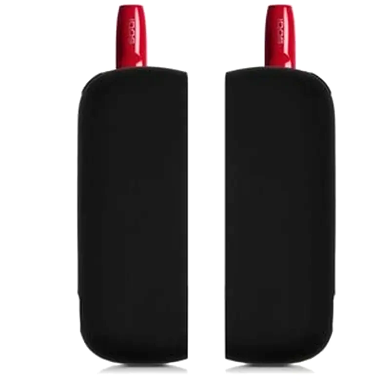 OEM Kw Θήκη Σιλικόνης Για Iqos 3 Pocket Charger - Black (47197.01)