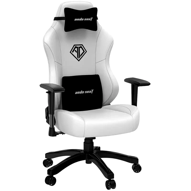 ANDA SEAT Καρέκλα Gaming Anda Seat Phantom 3 από Τεχνητό Δέρμα - Cloudy White