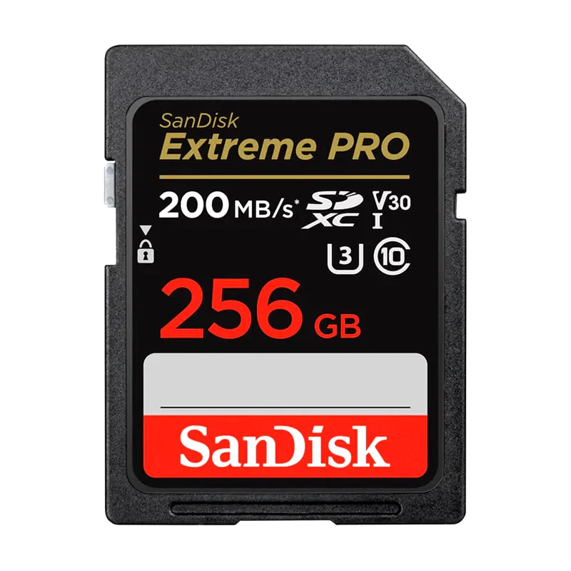SANDISK Sandisk Extreme Pro SDXC 256GB Class 10 U3 V30 UHS-I
