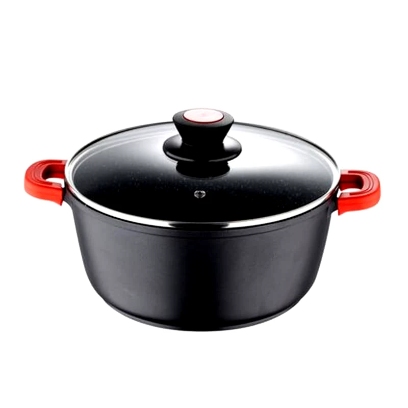 BERGNER Κατσαρόλα BERGNER CHROMA BG-30115-BK 24 cm 4.5 L Μαύρο
