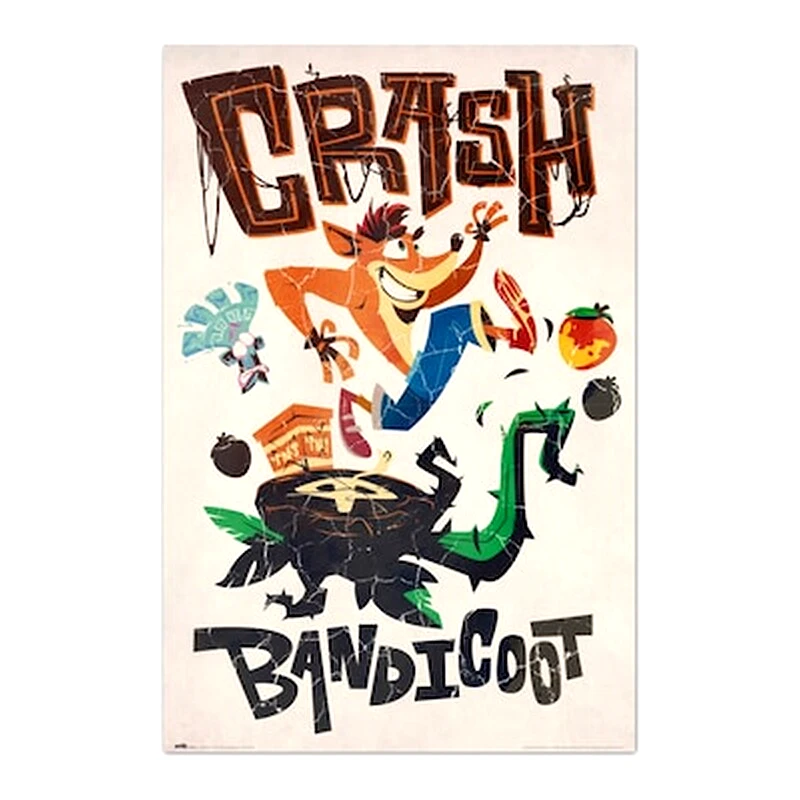 ERIK Αφίσα Crash Bandicoot Κάθετη 61 x 91.5 cm