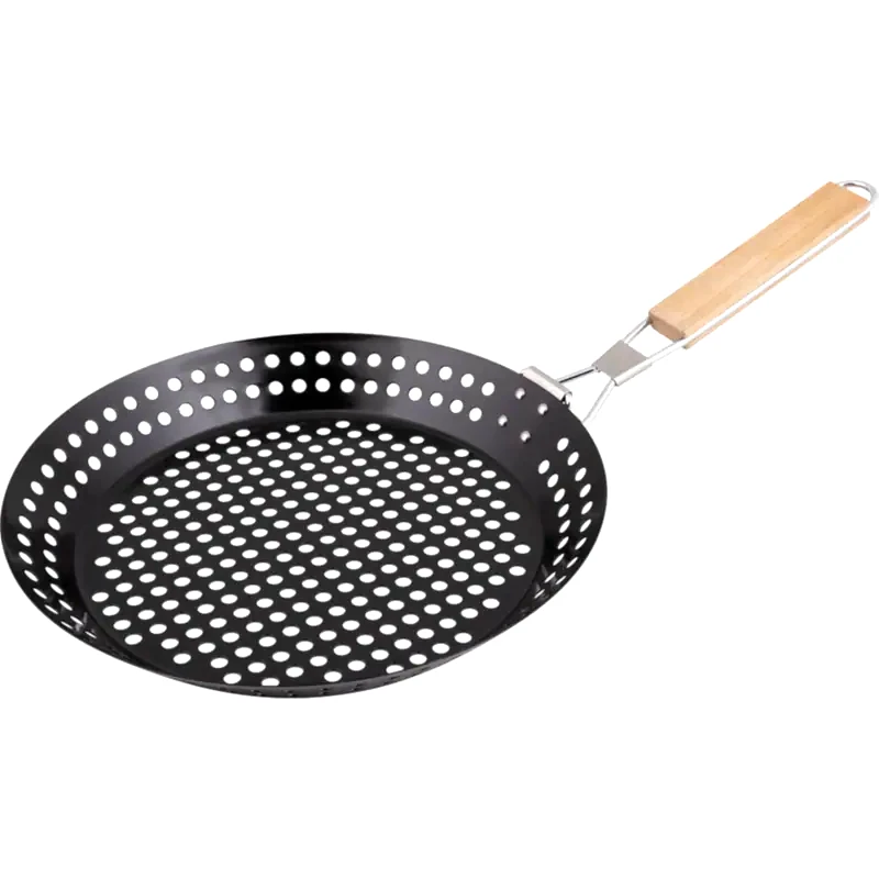 LAMART Τηγάνι Ψησίματος LAMART LT5032 με Αναδιπλούμενη Λαβή Μαύρο