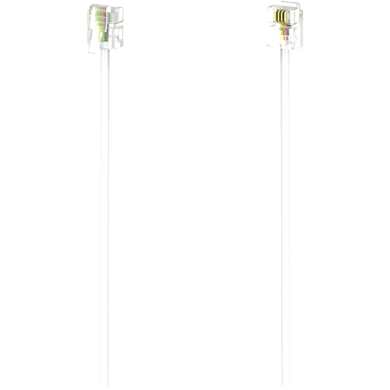 Καλώδιο HAMA 15 m RJ11 6p4c RJ11 6p4c Λευκό
