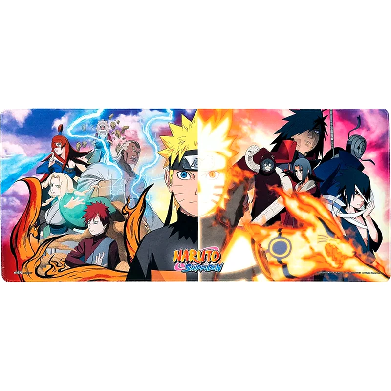 ERIK Grupo Erik Naruto Gaming Mouse Pad XXL 800mm Πολύχρωμο