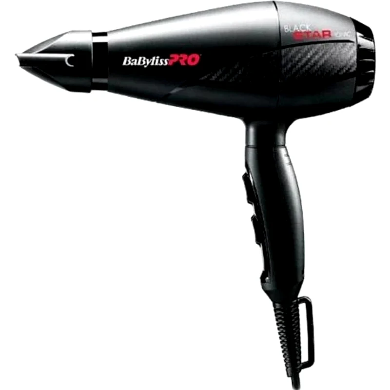 BABYLISS PRO Σεσουάρ Μαλλιών BABYLISS Pro Black Star Ionic BAB6250IE 2200 W Μαύρο