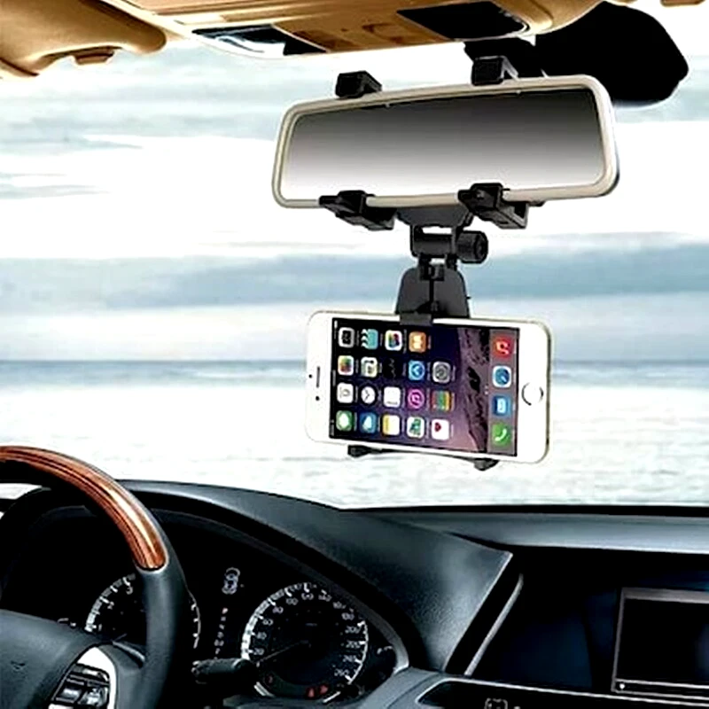 OEM Βάση Στήριξης Αυτοκινήτου Για Καθρεφτη Oem Με Ρυθμιζόμενα Άγκιστρα - Μαύρο