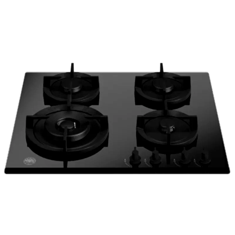 BERTAZZONI BERTAZONNI P604LMODGNE (GPL) 60 cm Μαύρo Εστία Φυσικού Αερίου Αυτόνομη
