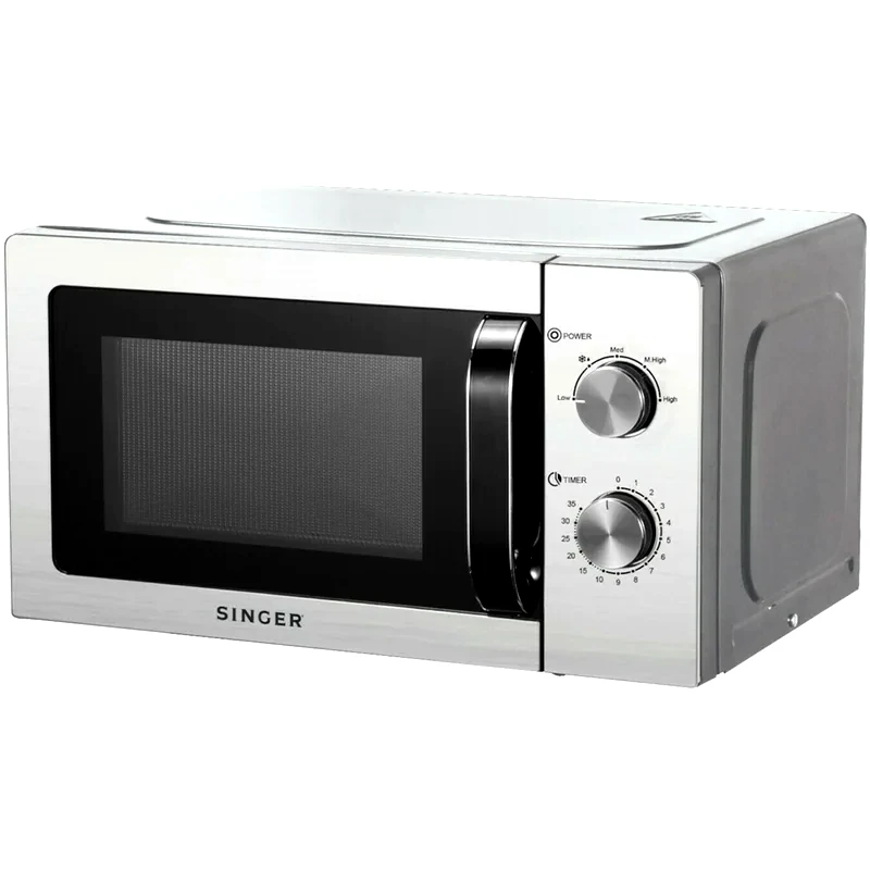 SINGER SINGER MW20IN 20 Lt Inox Φούρνος Μικροκυμάτων