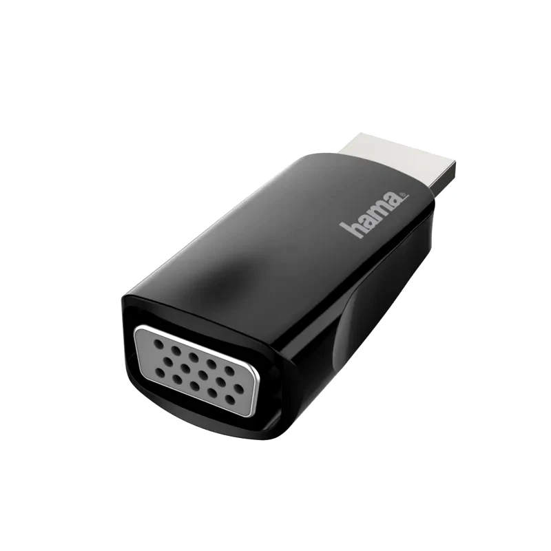 HAMA Αντάπτορας Hama HDMI male σε VGA female Μαύρο