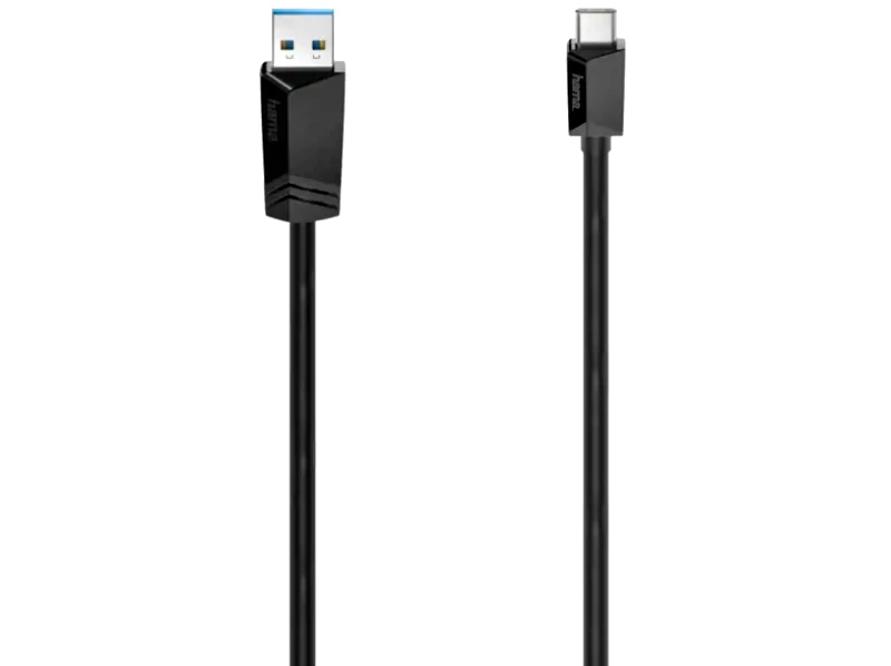 HAMA Καλώδιο Hama USB-C Male σε USB-A Male - 0.75m