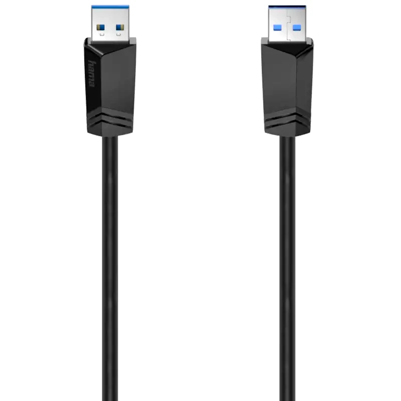 HAMA Καλώδιο Hama USB-A Male σε USB-A Male - 1.5m