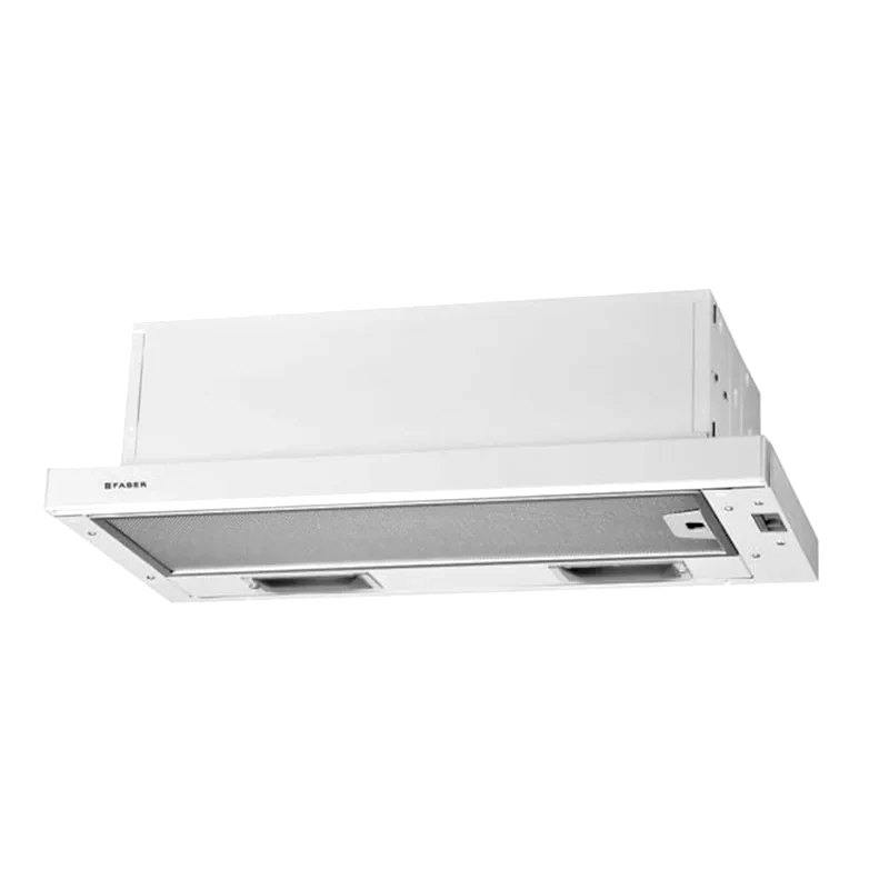 FABER FABER Telescopic T3100 60cm Λευκό Απορροφητήρας Συρόμενος