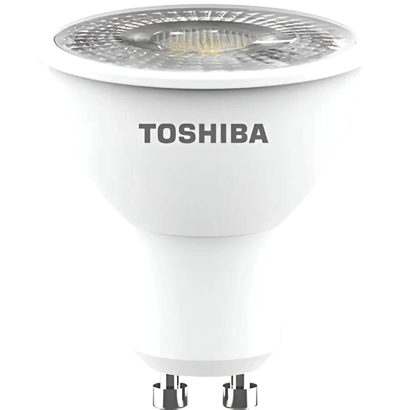TOSHIBA Λάμπα LED Toshiba GU10 7W 4000K - Φυσικό Λευκό