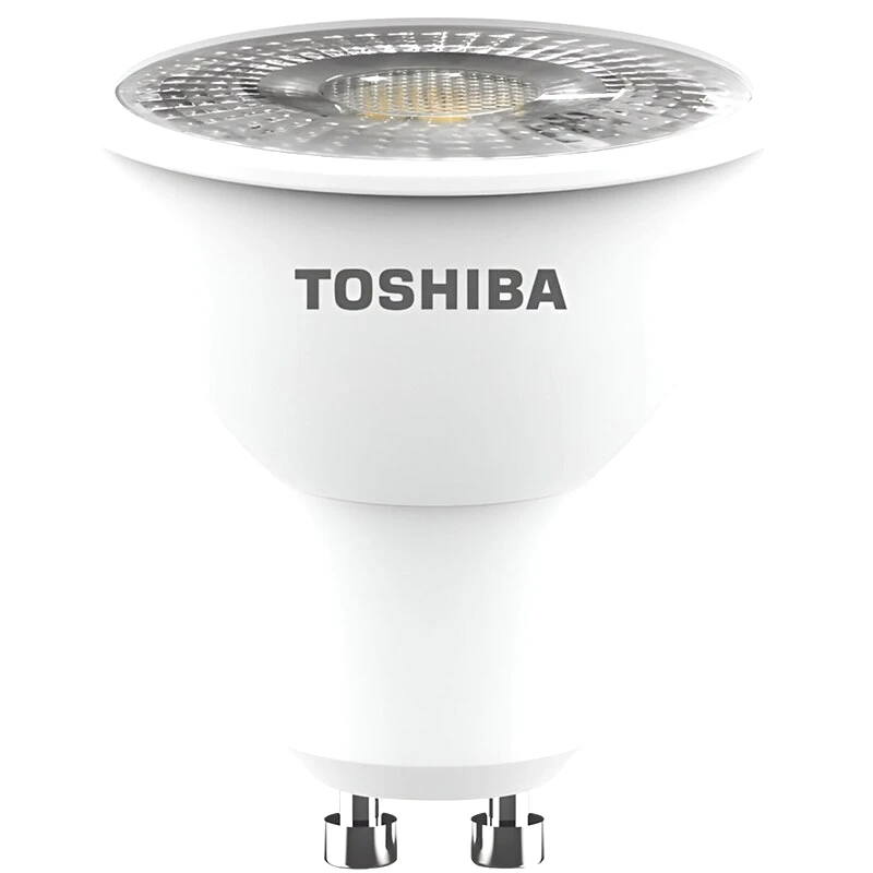 TOSHIBA Λάμπα LED Toshiba GU10 5.5W 3000K - Θερμό Λευκό