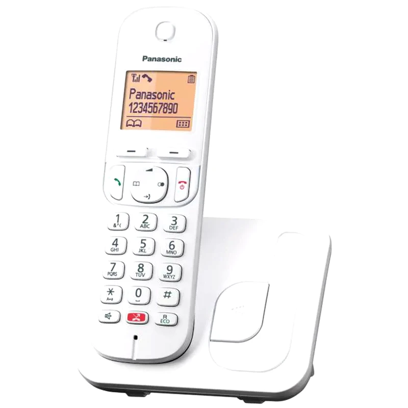PANASONIC Ασύρματο Τηλέφωνο Panasonic KX-TGC250GRW White