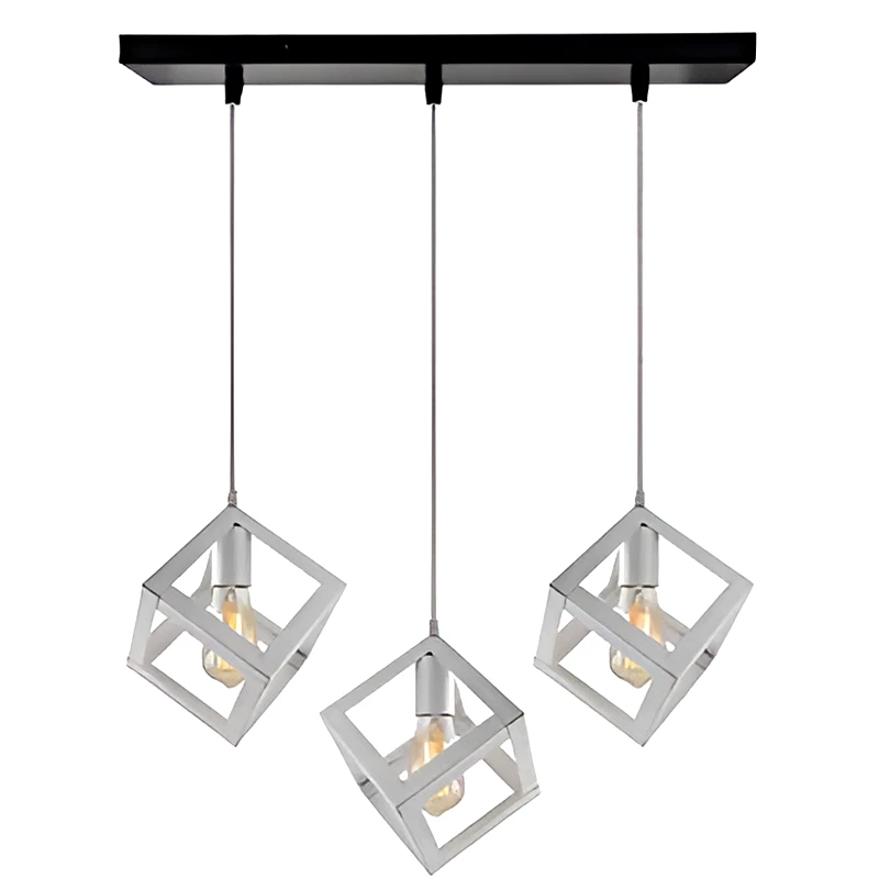 ΧΑΤΖΗΚΟΝΤΙΔΗΣ ΑΕ Κρεμαστό Φωτιστικό Οροφής Σε Λευκό Μεταλλικό Χρώμα R80