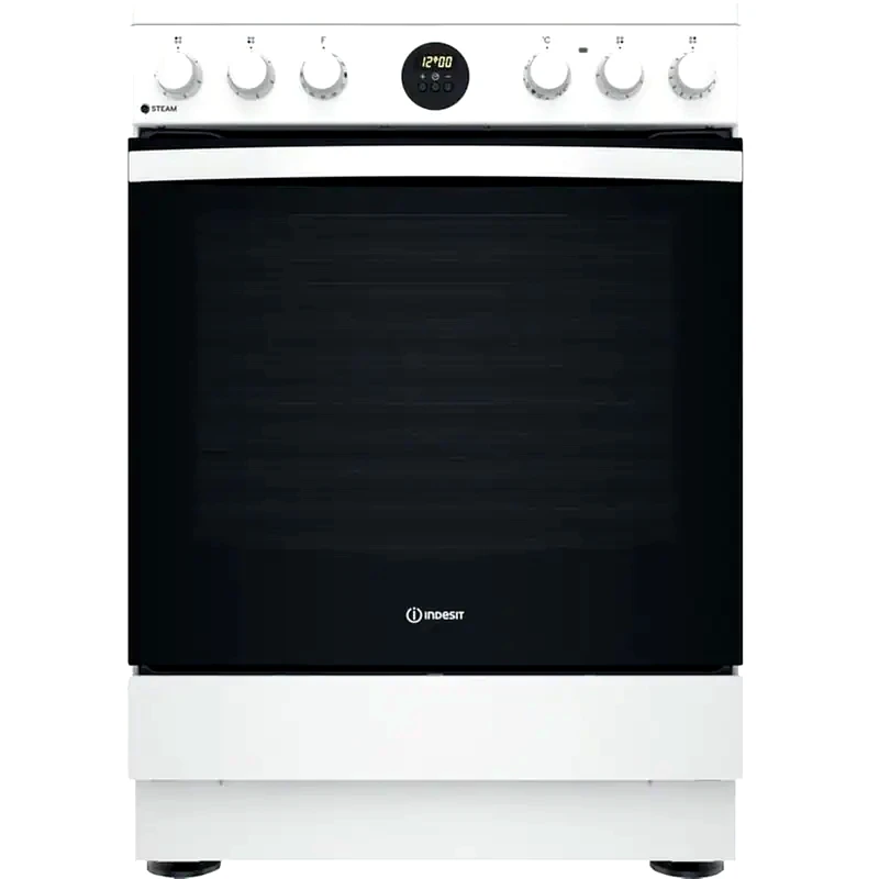 INDESIT INDESIT IS67V8CHW/E 69 Lt Λευκό Ηλεκτρική Κουζίνα Κεραμική